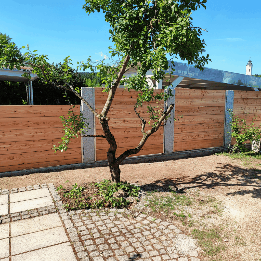 service-3 garten und landschaftsbau seitzbau ramsberg sichtschutz holz